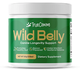 image of wild belly product for why dogs lay at your feet post