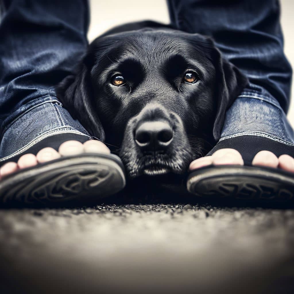 Why Do Dogs Lay On Your Feet A Quick Guide